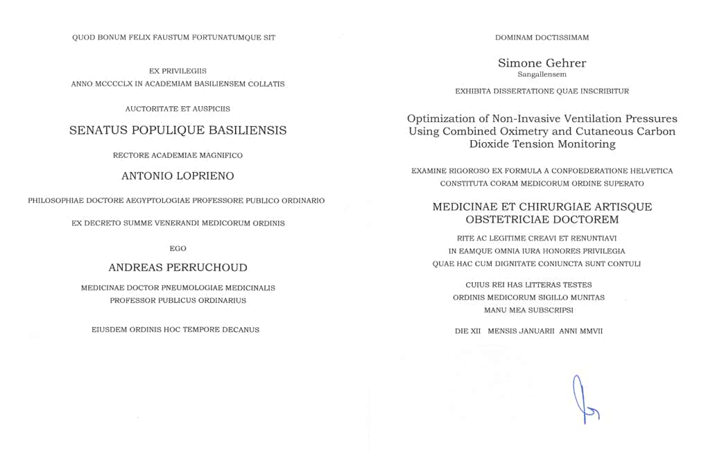 ProktoChirurgie - Diplome und Auszeichnungen